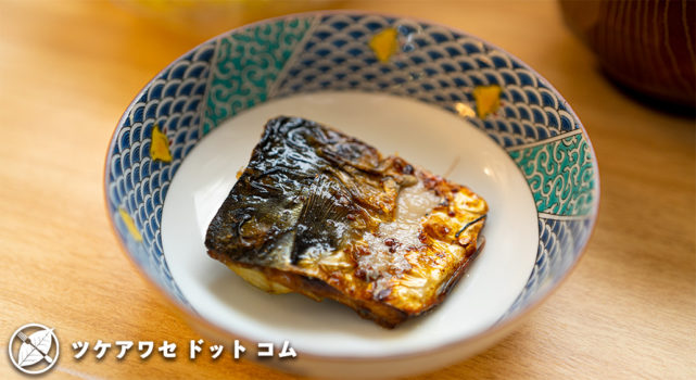 鯖の塩焼き